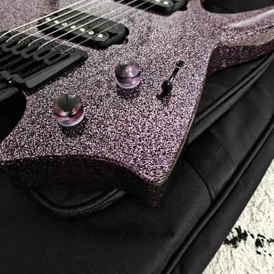 Ormsby Headless Goliath 7 GTR Run 17 Lavender Sparkle Multiscale 7 String image 3