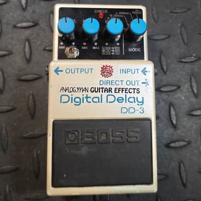 BOSS DD-3 Digital Delay Pink Label – 1990s | Reverb