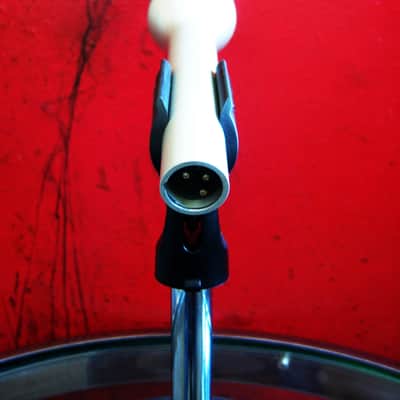 Vintage 1980's Shure SM59 dynamic cardioid microphone Low Z USA w mic clip & pouch SM58 SM54 SM53 image 9