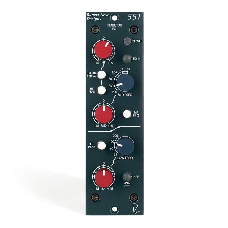 Rupert Neve Designs 551 500-Series Inductor EQ - Demo image 1