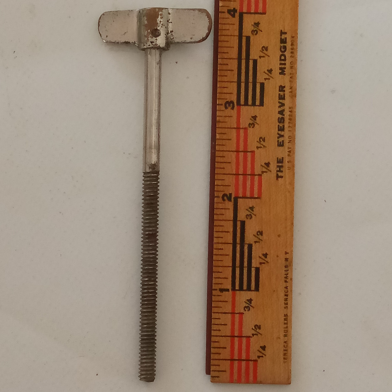 Leedy 10-24 3 5/8"Walberg & Auge Single-Tension Thumb Rod Snare Drum Vintage 10s — main photograph