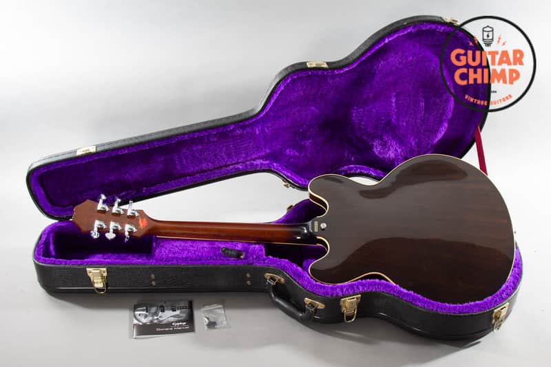 2010 Epiphone Elitist 1965 Casino Vintage Sunburst MIJ Japan w