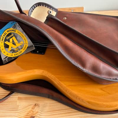 Morris Double Cutaway HH Alembic Clone 1970s 1980s - Natural Transparent in Excellent Condition with Brown Vinylex Gigbag image 20