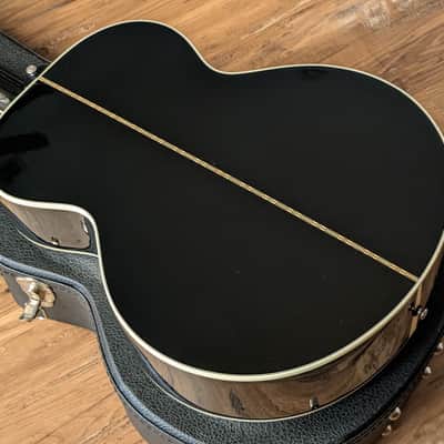 1994 Gibson J-185 Harley Davidson Limited Edition Jumbo Acoustic Guitar #724 EXCELLENT W/OHSC image 20