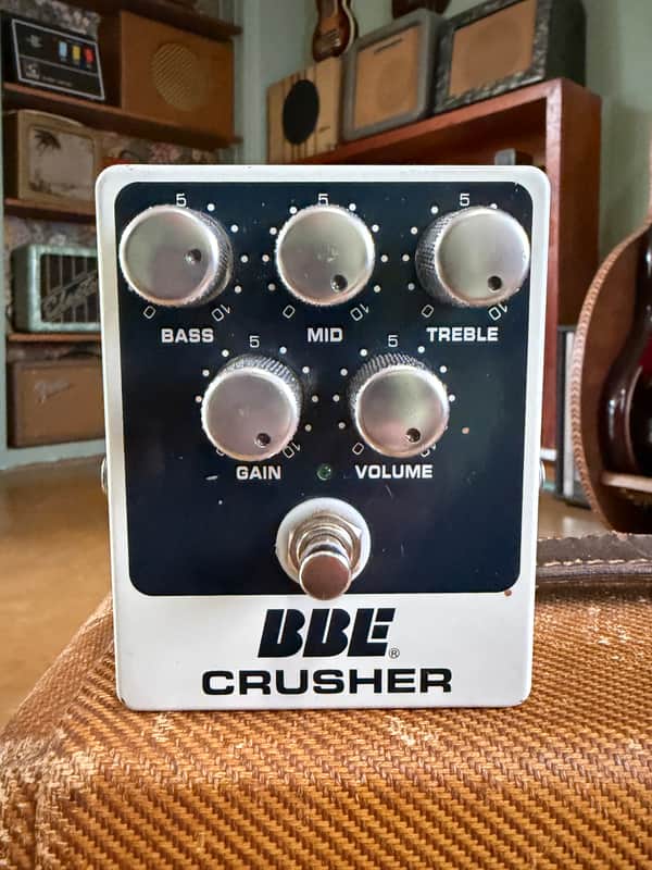BBE Crusher Distortion Pedal 2010s - Black image 1