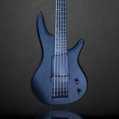Ibanez GWB 35 Gary Willis Signature Fretless 5 2010s - Matte Black image 1