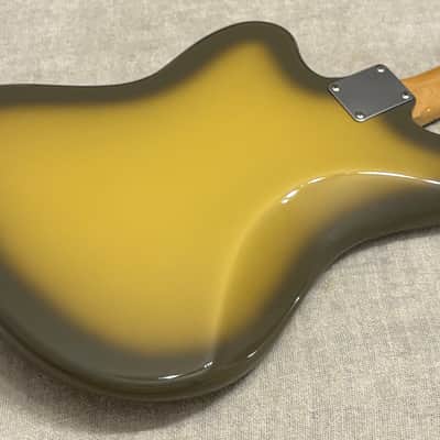 2004 Fender Japan JG-66 Jaguar Limited Edition Antigua Finish + G&G Deluxe Case Hang Tags Duncan Hot Jag Upgrade image 19
