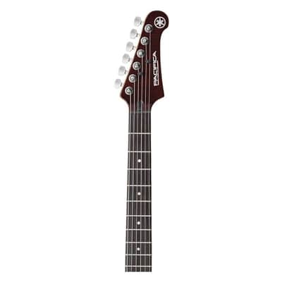 Yamaha Pacifica 6-String Right-Handed Electric Guitar with Solid Alder Body, Rosewood Fingerboard, Flamed Maple Tops, and Maple Neck with Tinted Finish (Root Beer) image 6