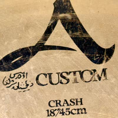 SUPER EXPLOSIVE 18” Zildjian A CUSTOM Crash 1380g image 2