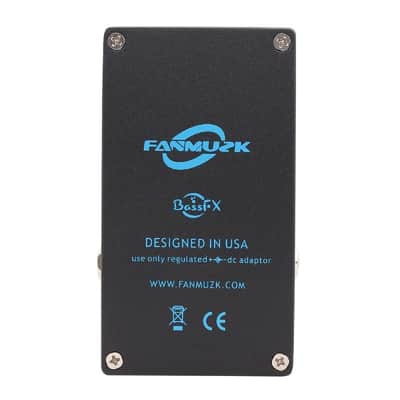Fanmuzk Red Eye Analog Bass Drive Distortion Effect Pedal with Blend Control image 7