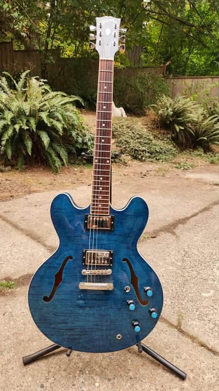 Gibson Custom Shop ES-335 Trans Blue Gibson Custom Shop 1964 ES