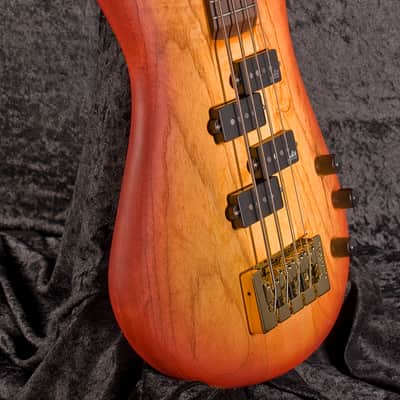 Spector US Custom Shop NS-2 4 Red/Gold Burst image 7