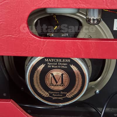 Matchless DC30 Mark Sampson Era  1995 - red (COD AMP_00198) image 10