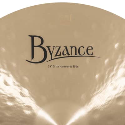 Meinl B24EHR Byzance Traditional Extra Hammered Ride 24" - Ride Cymbal image 4