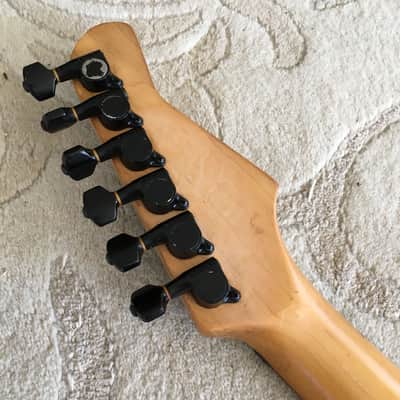 1989 Fernandes FR-55T Superstrat LH Lefty Left-handed image 9