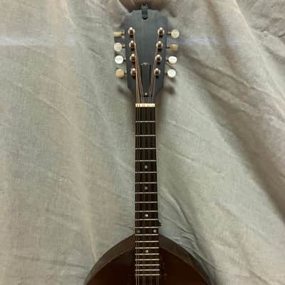 Flatiron Mandola model Mola 1CH 1995 - Chocolate brown, satin lacquer image 9