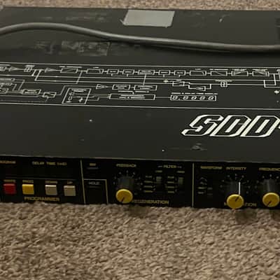 Korg SDD-3000 Digital Delay 1980s - Black image 2