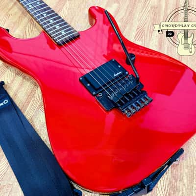 🔥RARE🔥 1987 Charvel Model 2 Red~ MIJ 80s Made In Japan~ JT6 Floyd Rose/Jackson image 1