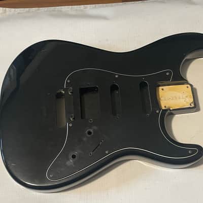 1986 Japan Charvel Jackson Import Model 3 Black Guitar Body Kahler Ready image 3