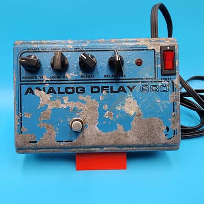 Rare Vintage 80s DOD Analog Delay 680 Guitar Effect Pedal BBD Reticon SAD4096 image 1