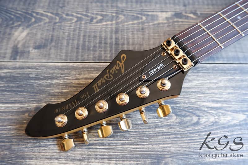 Aria Pro II WR-433 The Warrior 1988-1989 Black | Reverb