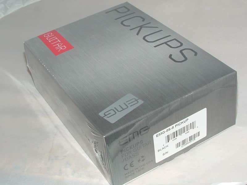 EMG 85-8 Active Soapbar Mount 8 String Pickup (Black)  New with Warranty image 1