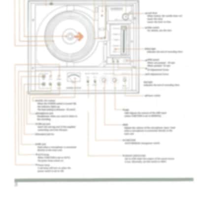 VANROCK E-101 ATOM A-101 Vinyl Cutting Lathe Genuine Manual English Translation image 4