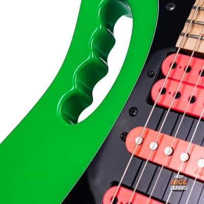 Ibanez JEM777 30th Anniversary Steve Vai - Loch Ness Green image 9