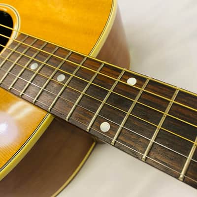 Gibson J-35 Antique Natural Electro-Acoustic Guitar, 2016 image 7