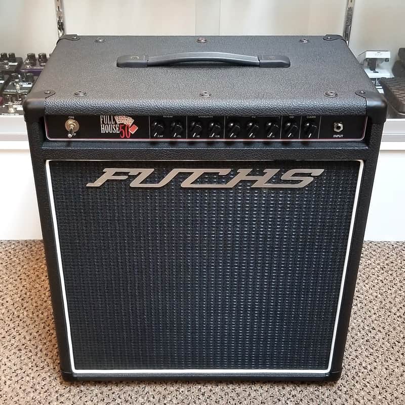 used Fuchs Full House 50 1x12 Combo Amp, Excellent Condition with Footswitch & Cover! image 1