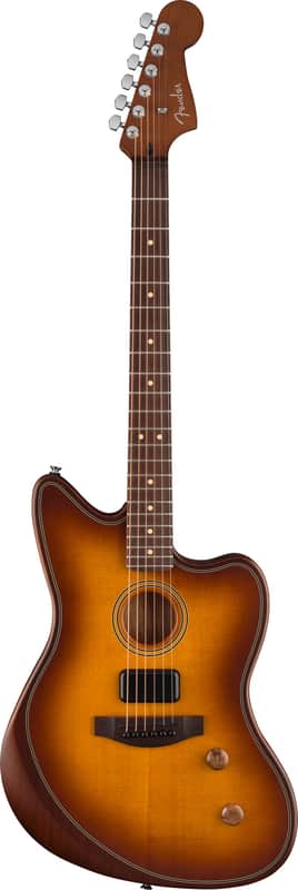 Fender Acoustasonic Standard Jazzmaster - Honey Burst (Open Box) image 1
