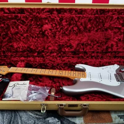 Fender American Original ‘50s Stratocaster 2019 COA Included Inca Silver! (11) image 6
