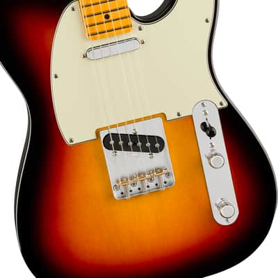 Fender Limited Edition American Professional Classic Telecaster Electric Guitar Featuring the Fender Silent System - 3-Color Sunburst with Gig Bag Bild 1