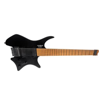 Strandberg Boden Standard N2.7 Headless Multi-Scale Guitar - Black Satin Metallic image 3