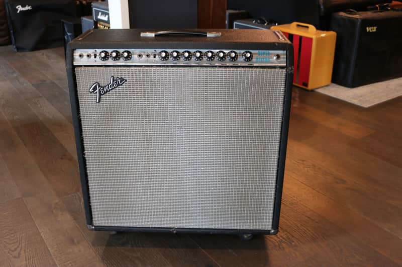 Fender Super Reverb 2-Channel 40-Watt 4x10" Guitar Combo 1970 - 1977 - Silverface image 1