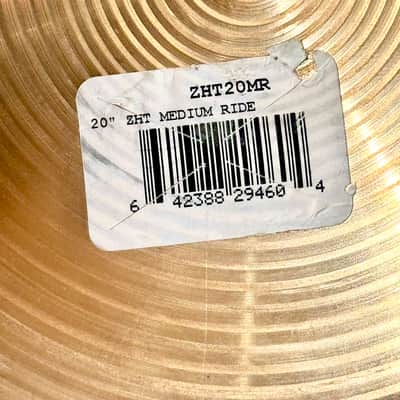 Zildjian 20" ZHT Medium Ride Cymbal Traditional image 6