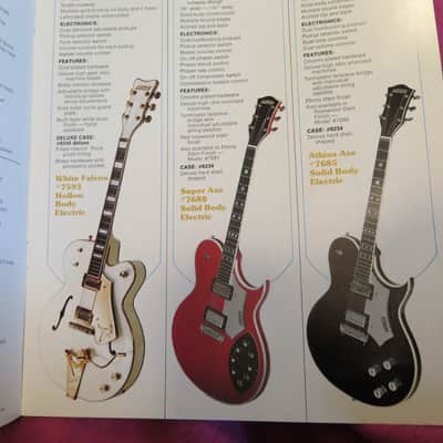 Lot of 2 vintage Gretsch catalog 1964 and 1978 amplifier nashville country gentleman white falcon viking archtop fury image 4