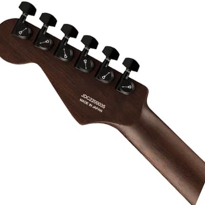 Used Charvel MJ DK24 HSH 2PT W Mahogany - Black w/Wenge FB image 5