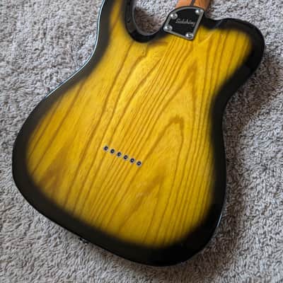 Electric Guitar Soloking MT-1 Ash Fm With Roasted Flame Maple Neck In 2 Color Sunburst Nafiri Special Run image 5