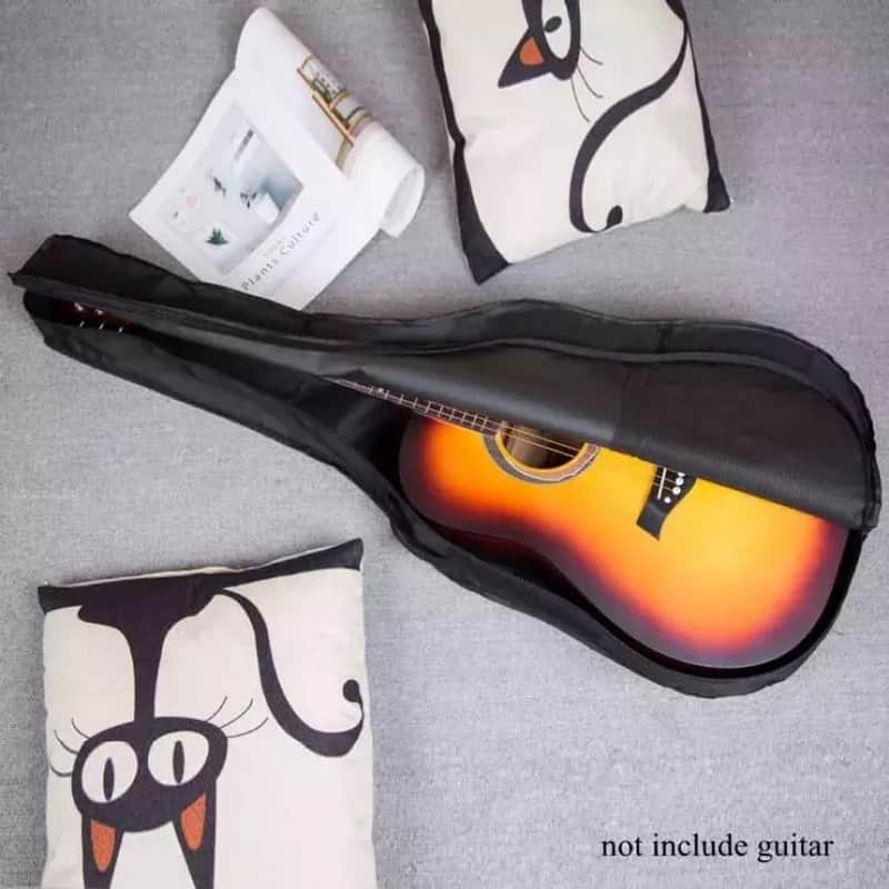 Classical Acoustic Guitar Gig Bag | Waterproof Soft Padded Case for 40" 41" Guitars | Durable Polyester Fabric image 1
