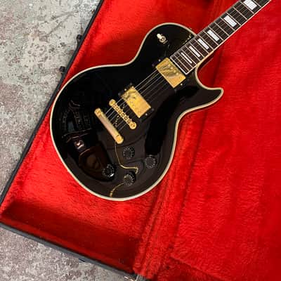 Orville by Gibson Les Paul Custom 1990’s - Black beauty original vintage MIJ Japan image 7