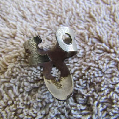 Vintage Grover Fingerpick 50's? Era Grover Metal Fingerpick Cool Vintage Fingerpick image 2