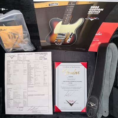 Fender Custom Shop Masterbuilt Andy Hicks True '62 Strat Journeyman Relic Black Brazilian '59 C (466) image 8