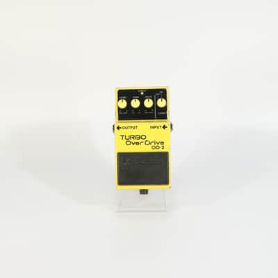 Boss OD-2 Turbo overdrive modded studio quality (made in Taiwan, black label, s/n CA95707) image 2