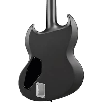 ESP E-II Viper Baritone Charcoal Metallic Satin image 5