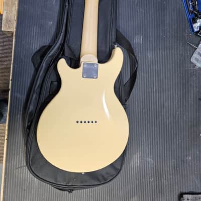 Gold Tone GME-6 Solid-Body Electric Manditar 2010s - Cream Gloss image 4