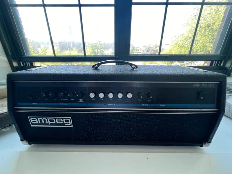 Ampeg SS-150H SS150H Solid State Guitar Head Serviced VH-140C VH140C image 1