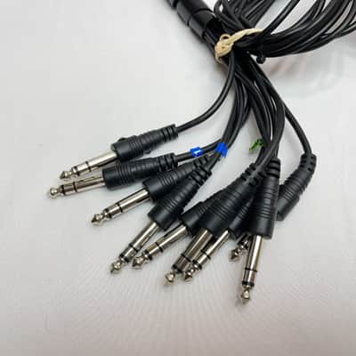 Roland TD-6 V-Drum Stereo Cable Snake Patch Cord V-Drum TD3 TD6V Fits TD 3 6 8 image 2