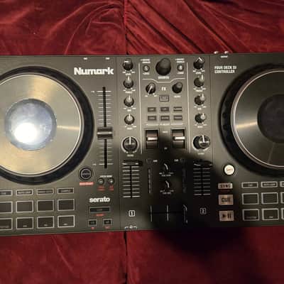 Numark Mixtrack Platinum FX 2-Channel DJ Controller Silver | Reverb