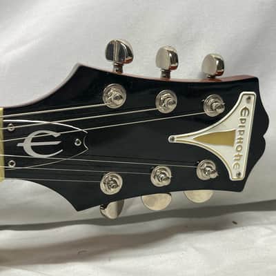 Epiphone Wildkat Studio Semi-Hollow Body Electric Guitar with Case - Metallic Goldtop image 7